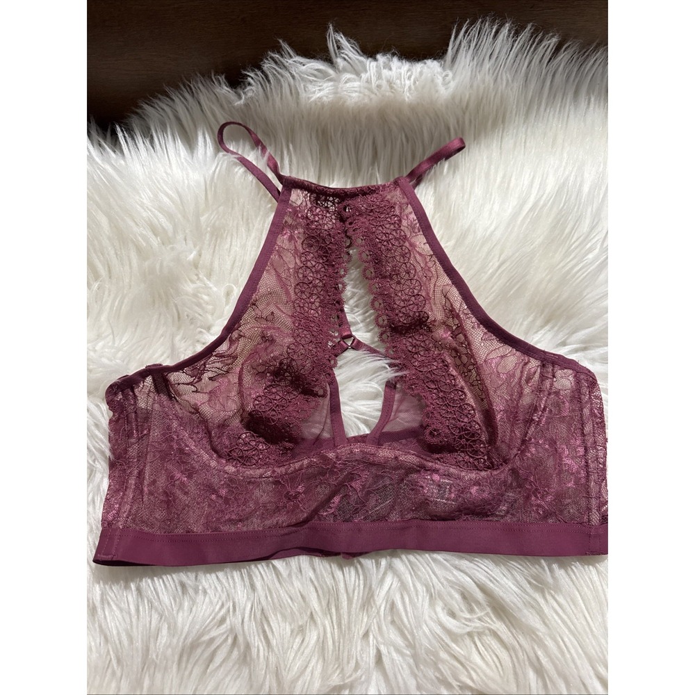 victoria's secret Very Sexy Bralette Bra Medium Wire Free Dusty Pink NWOT